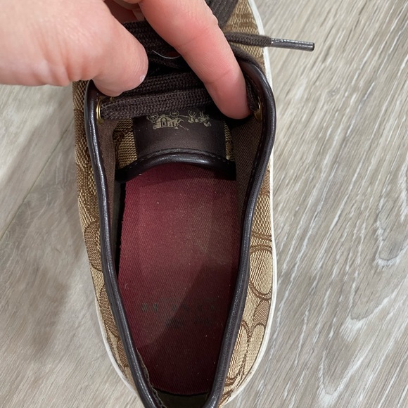 Authentic Coach Empire Brown Sneaker- size: us5B. EUR 35 - Picture 7 of 16